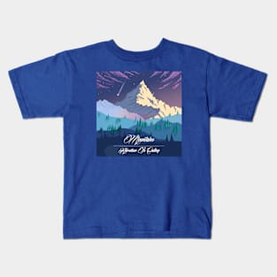 Mountains and Adventure Kids T-Shirt